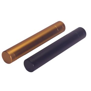 Étui à cigare en tube d'aluminium couleur mat